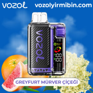 Vozol 20000 Elderflower Grapefruit